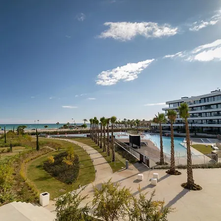 דירה Vivi Homes - Sunset Pool, Sauna, Gym &